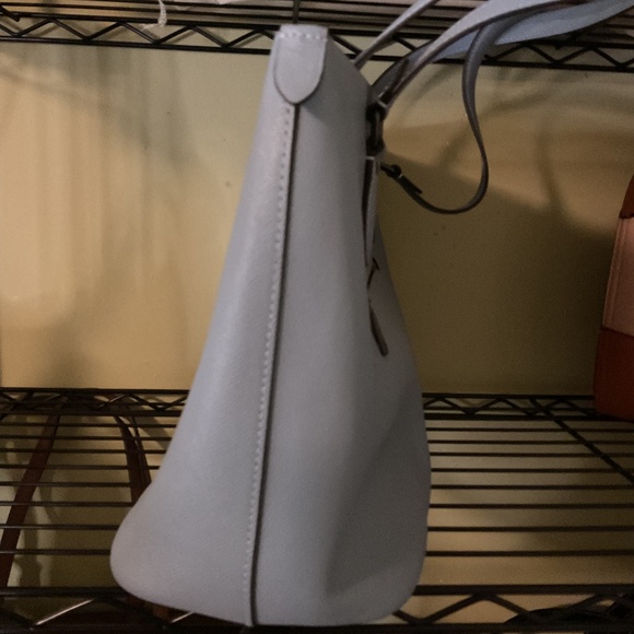 Coach Gallery Leather Tote Bag in Waterfall Blue - Picture 5 of 8